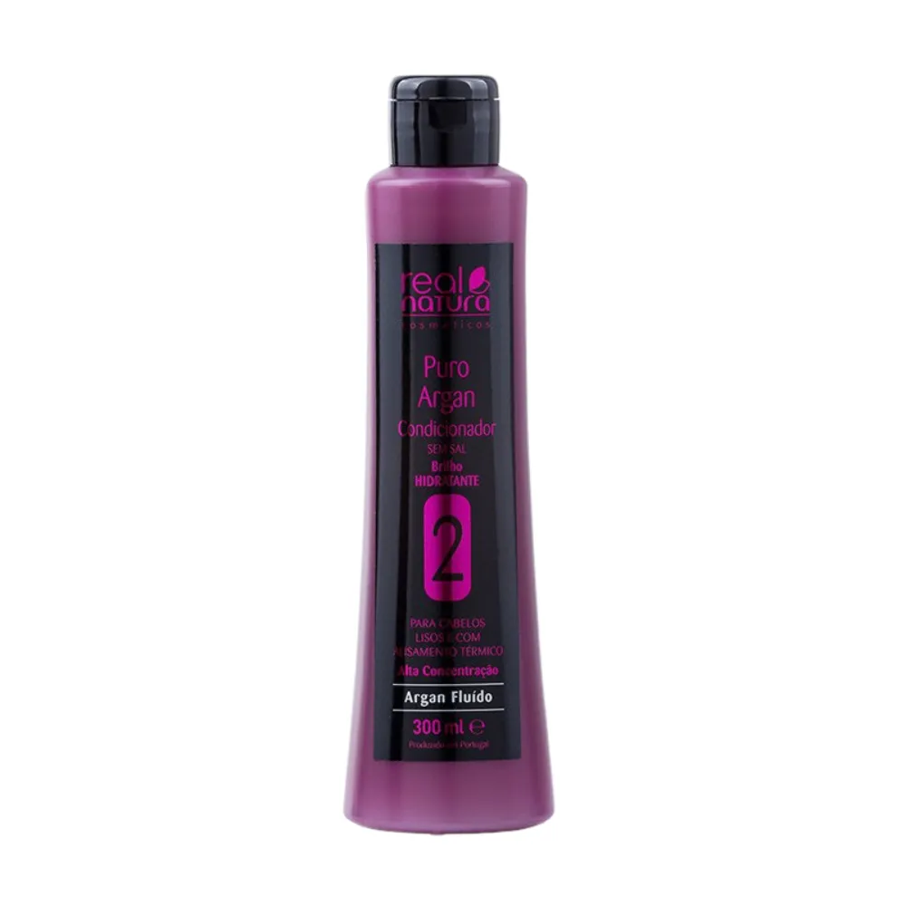 Real Natura Puro Argán Acondicionador Sin Sal 300ml